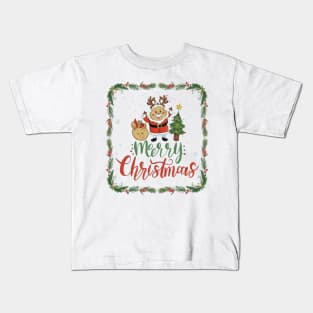 MERRY CHRISTMAS PICTURE Kids T-Shirt